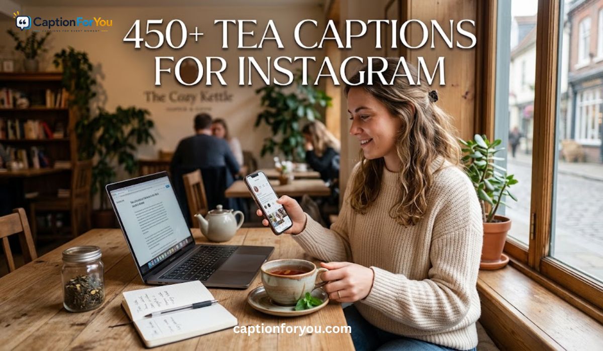 450+ Tea Captions for Instagram