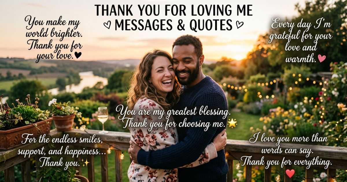 Appreciation message to my love