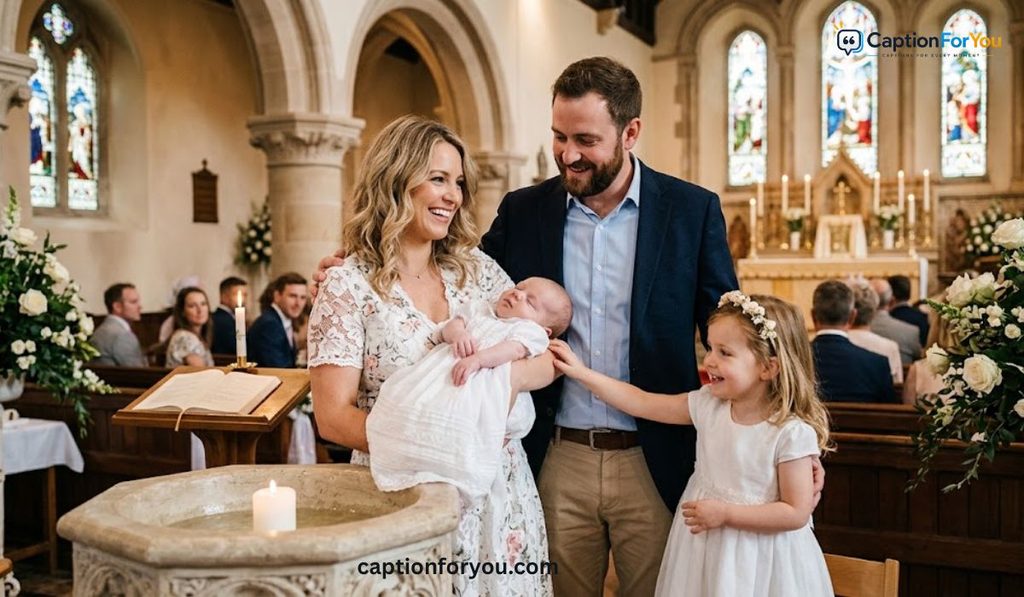 Baptism Instagram Captions for Family