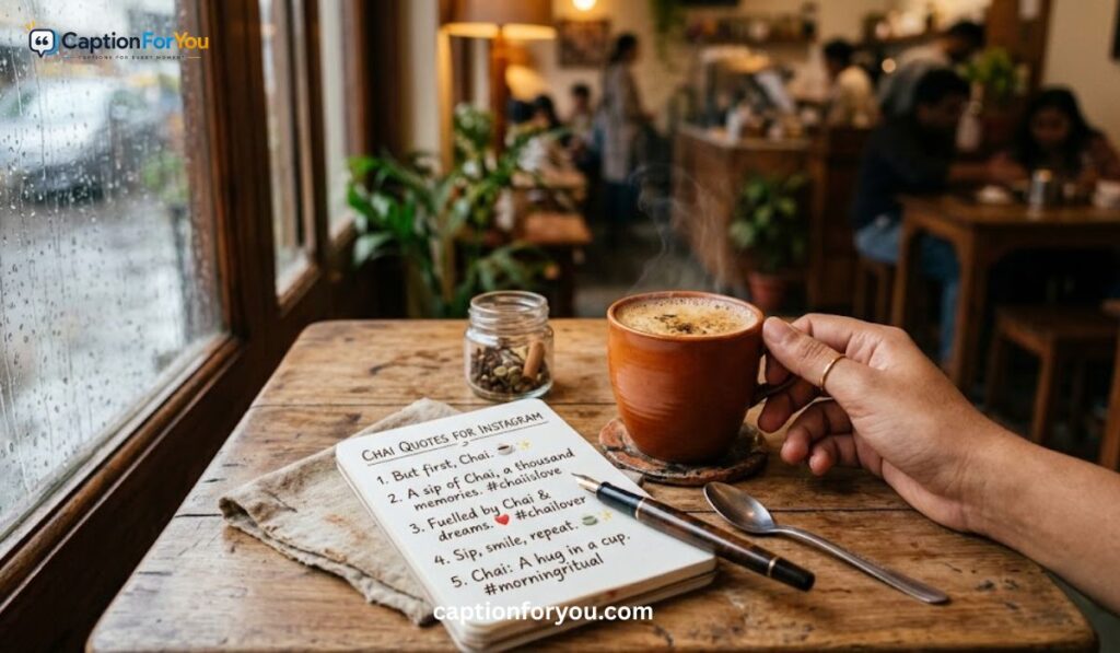 Chai Quotes for Instagram