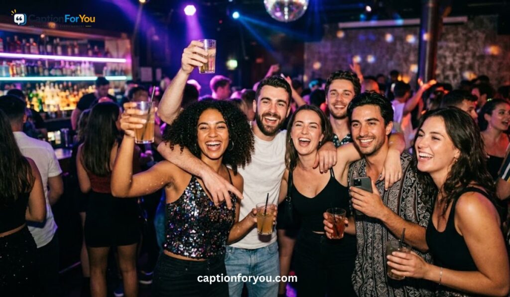 Party Crew Instagram Captions