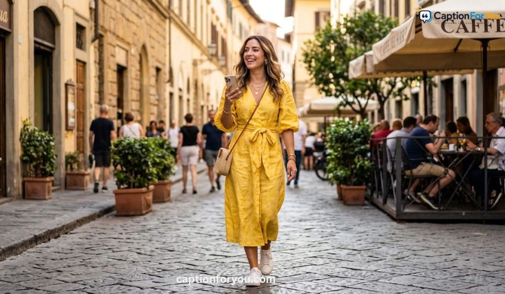 Yellow Outfit Captions for Instagram Posts