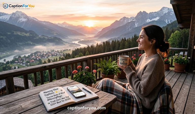 220+ Best Morning View Captions for Instagram in 2026