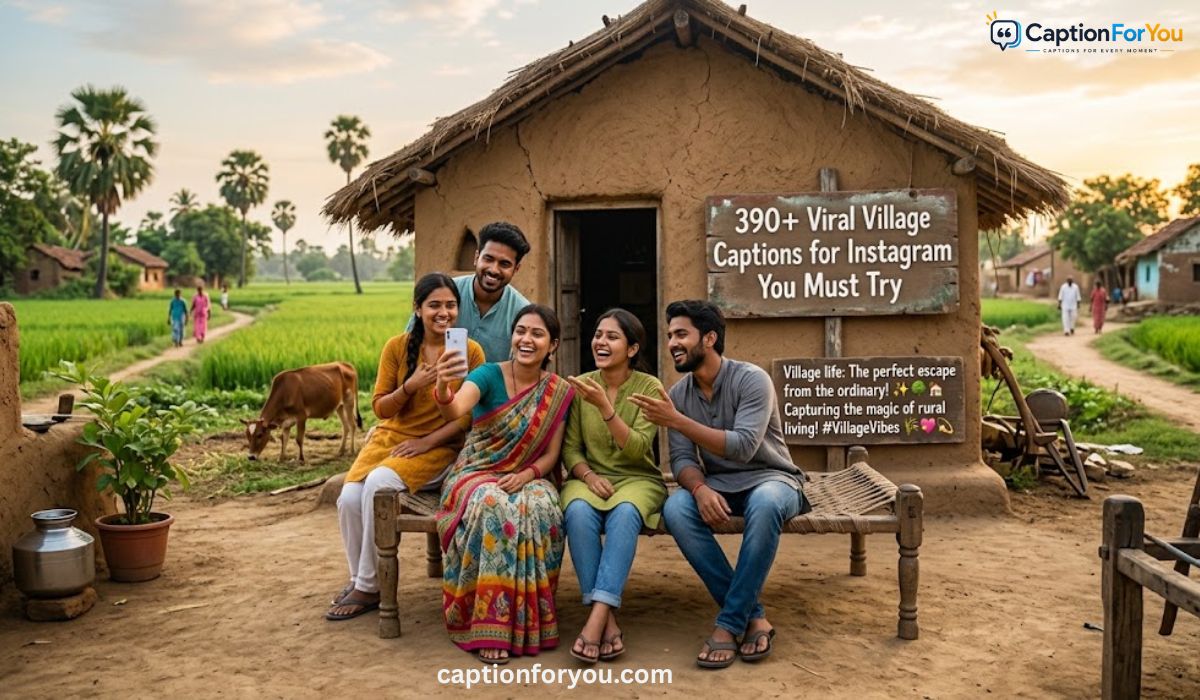 390+ Viral Village Captions for Instagram You Must Try