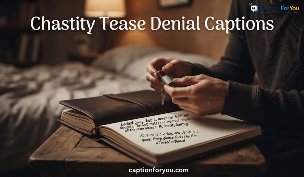 Chastity Tease Denial Captions