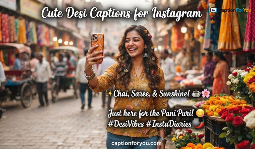 Cute Desi Captions for Instagram