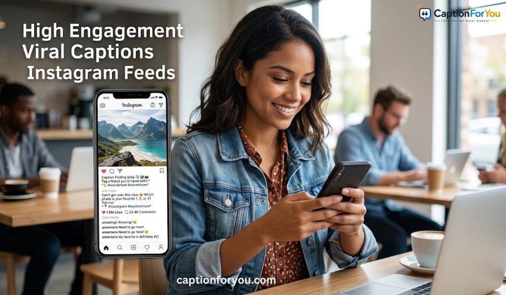 High Engagement Viral Captions Instagram Feeds