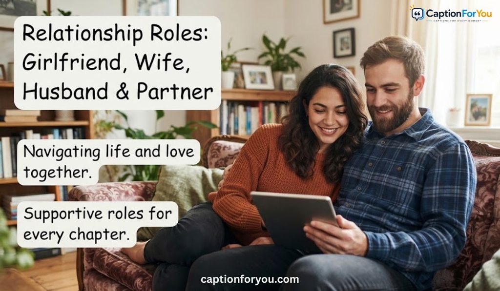 Relationship Roles: Girlfriend, Wife, Husband & Partner Sissy Captions