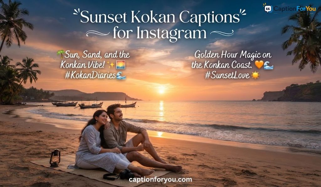 Sunset Kokan Captions for Instagram