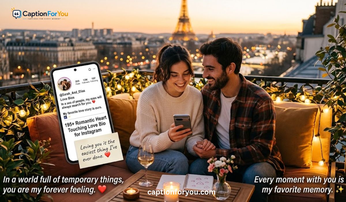 195+ Romantic Heart Touching Love Bio for Instagram