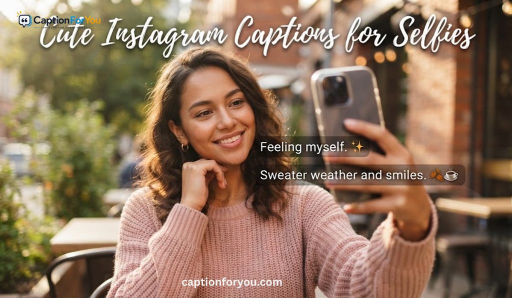 Cute Instagram Captions for Selfies